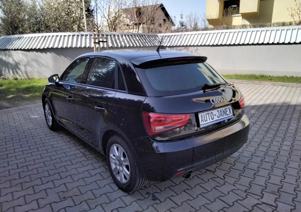 Audi A1 cena 42700 przebieg: 59100, rok produkcji 2014 z Ostrołęka małe 211